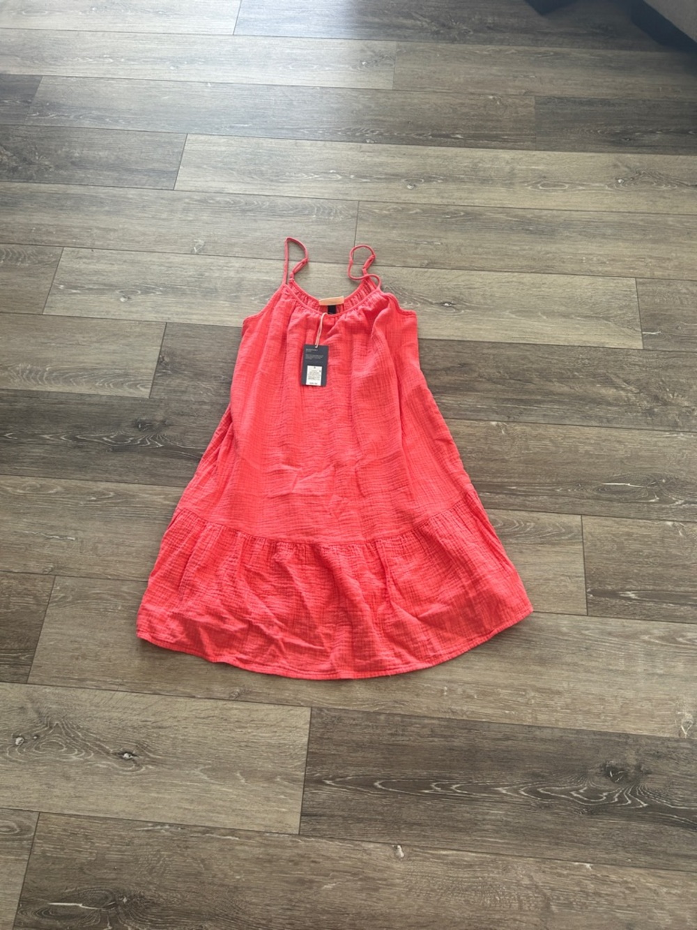 Universal Thread Coral Sleeveless Casual Sundress